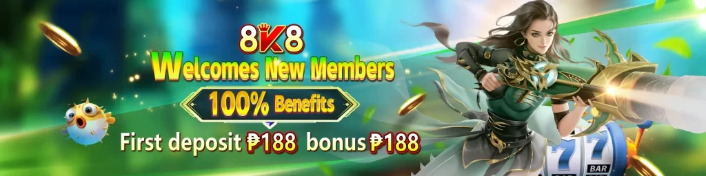 8k8 welcomes new members bonus